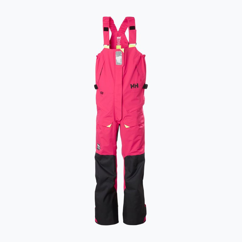 Dámske jachtárske nohavice Helly Hansen Skagen Offshore Bib cranberry 7