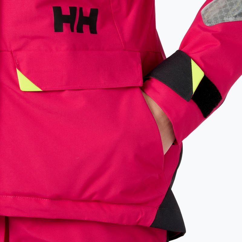 Dámska jachtárska bunda Helly Hansen Skagen Offshore cranberry 7