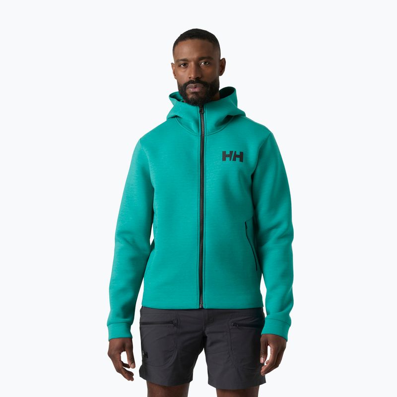 Pánska jachtárska mikina Helly Hansen HP Ocean 2.0 dark mint melange