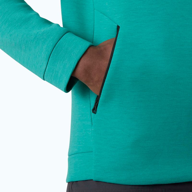 Pánska jachtárska mikina Helly Hansen HP Ocean 2.0 dark mint melange 4