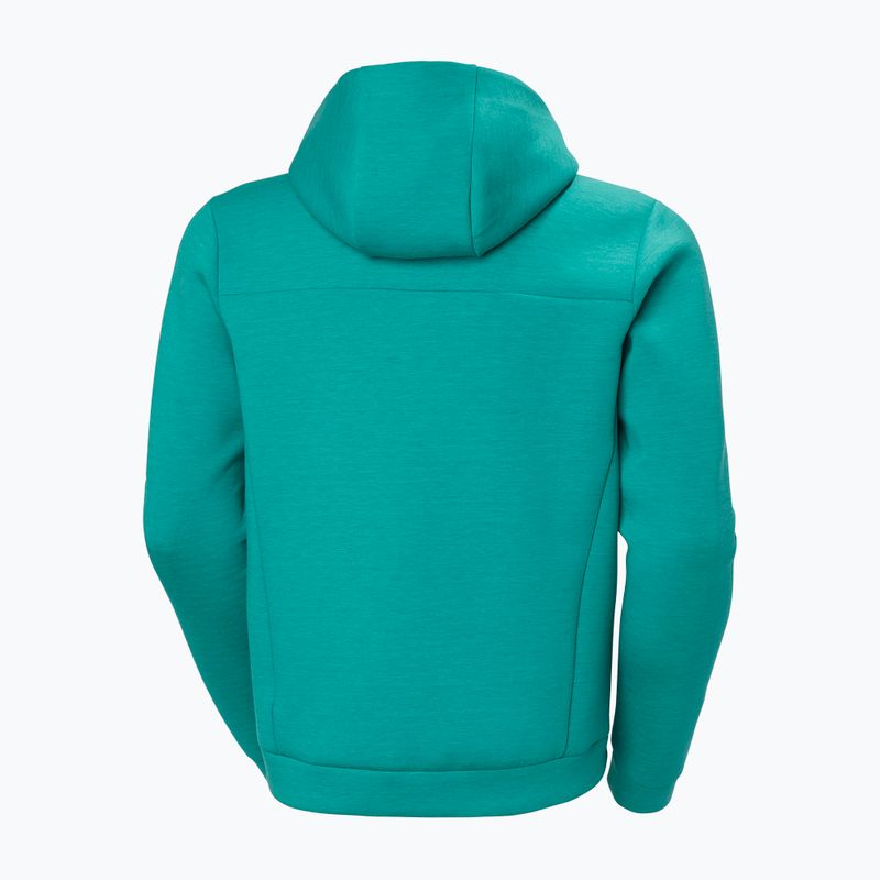 Pánska jachtárska mikina Helly Hansen HP Ocean 2.0 dark mint melange 6
