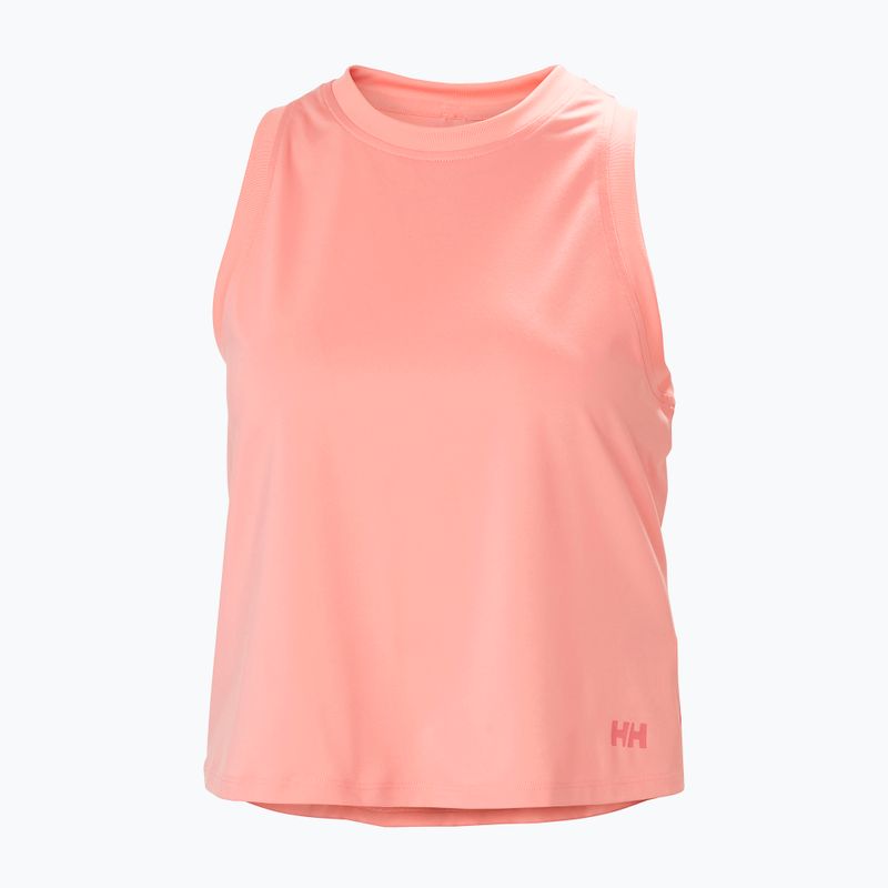 Dámske tričko Helly Hansen Ocean Cropped Tank Top coral almond 5