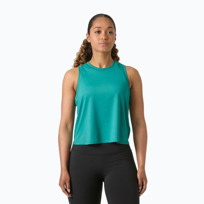 Dámske tričko Helly Hansen Ocean Cropped Tank Top dark mint