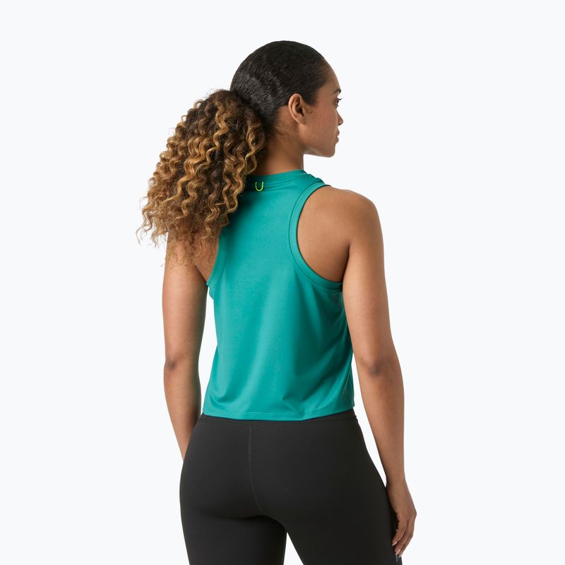 Dámske tričko Helly Hansen Ocean Cropped Tank Top dark mint 2