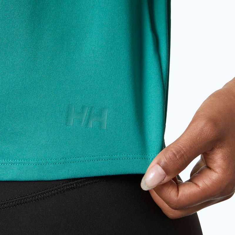 Dámske tričko Helly Hansen Ocean Cropped Tank Top dark mint 4