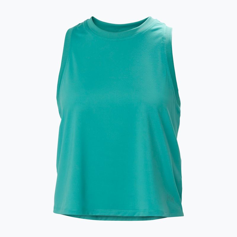 Dámske tričko Helly Hansen Ocean Cropped Tank Top dark mint 5