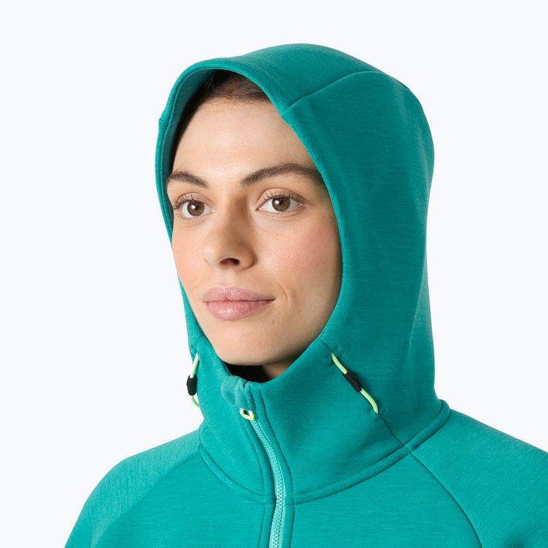 Dámska mikina Helly Hansen HP Ocean Full Zip Jacket 2.0 dark melange 3
