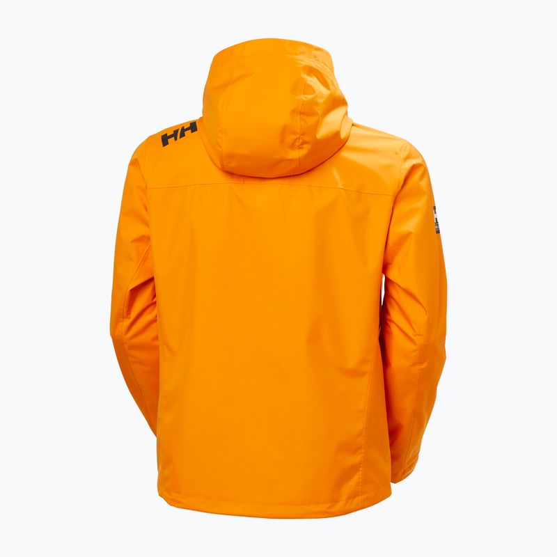 Pánska jachtárska bunda Helly Hansen Crew Hooded 2.0 ignite orange 8