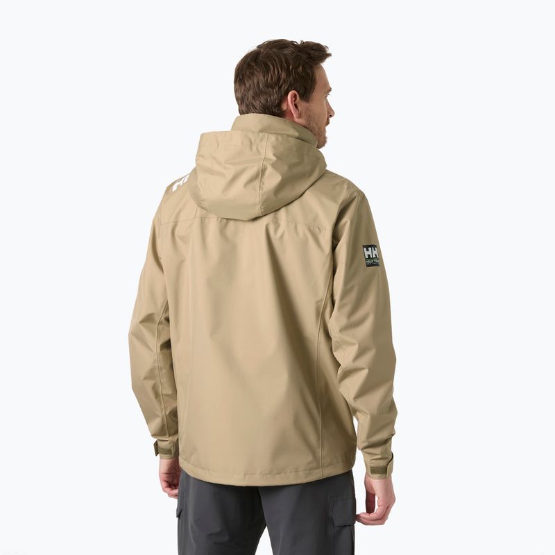 Pánska jachtárska bunda Helly Hansen Crew Hooded 2.0 pebble 2