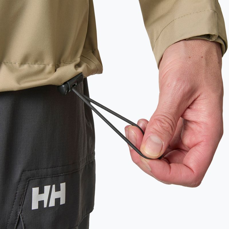 Pánska jachtárska bunda Helly Hansen Crew Hooded 2.0 pebble 7