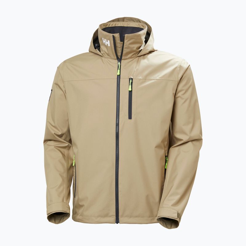 Pánska jachtárska bunda Helly Hansen Crew Hooded 2.0 pebble 8