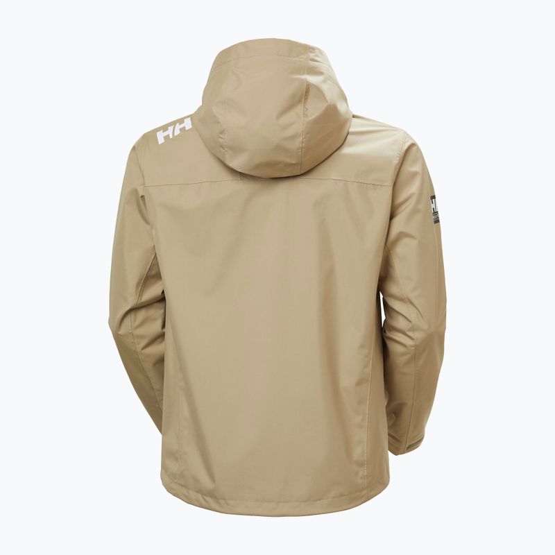 Pánska jachtárska bunda Helly Hansen Crew Hooded 2.0 pebble 9