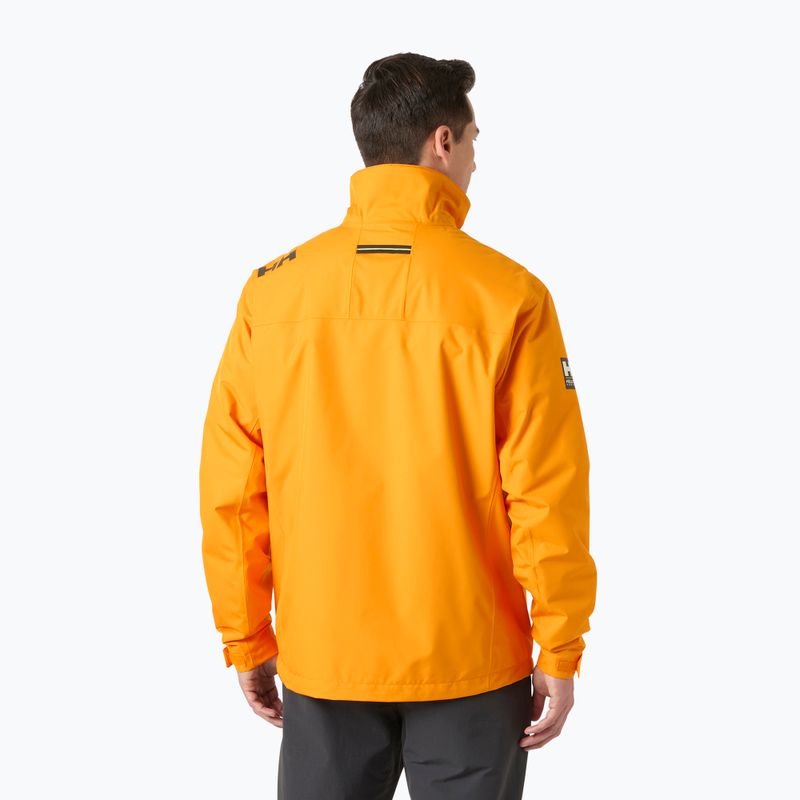 Pánska jachtárska bunda Helly Hansen Crew Midlayer 2 ignite orange 2