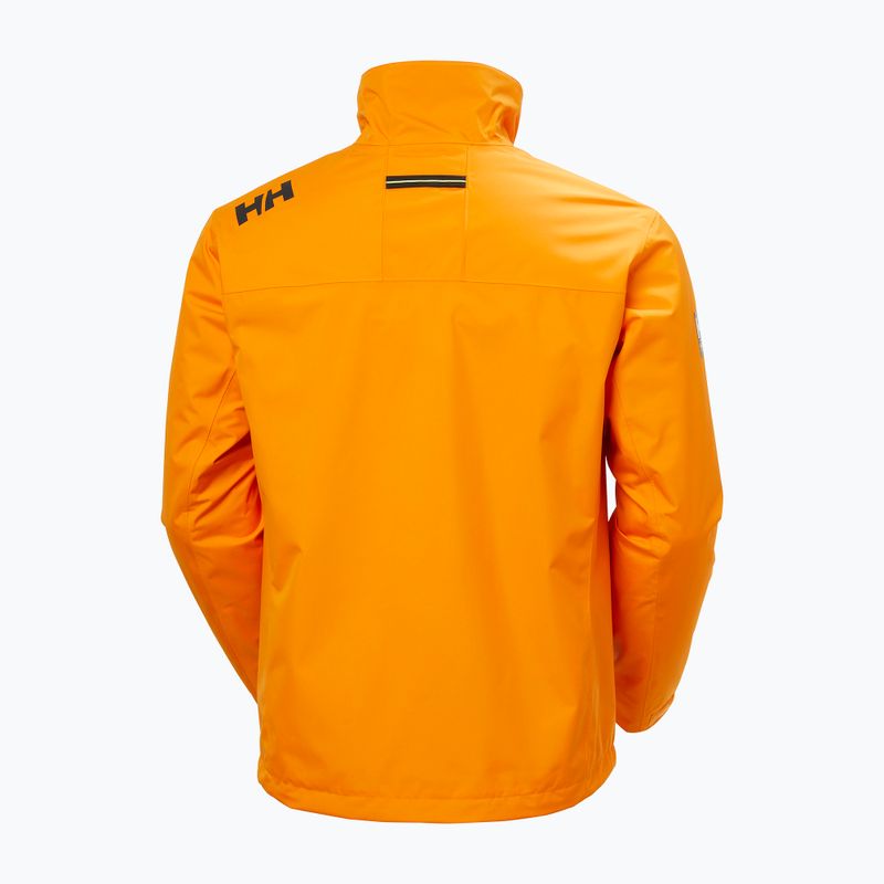 Pánska jachtárska bunda Helly Hansen Crew Midlayer 2 ignite orange 8