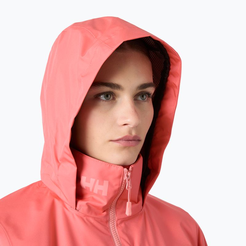 Dámska jachtárska bunda Helly Hansen Crew Hooded 2.0 sunset pink 3