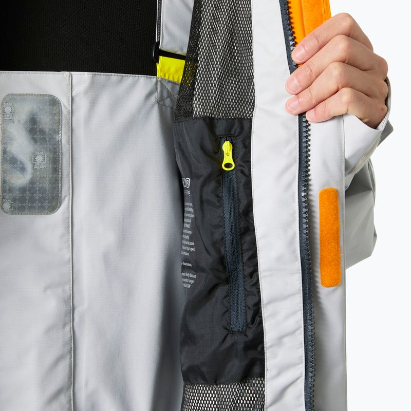 Pánska jachtárska bunda Helly Hansen Pier 4.0 ignite orange 9