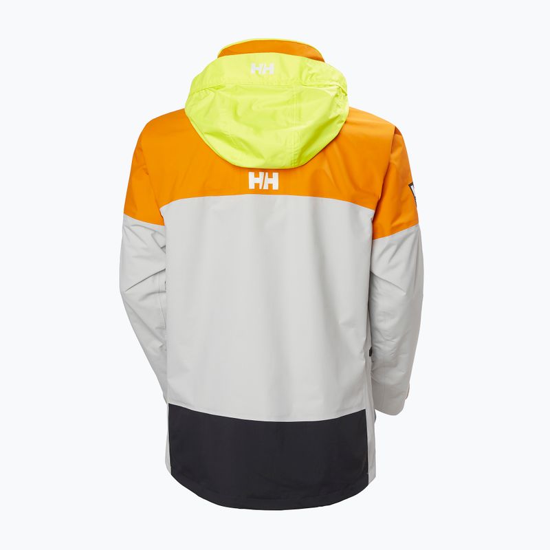 Pánska jachtárska bunda Helly Hansen Pier 4.0 ignite orange 11