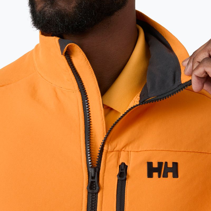 Pánska jachtárska mikina Helly Hansen Hp Stormbreaker ignite orange 3