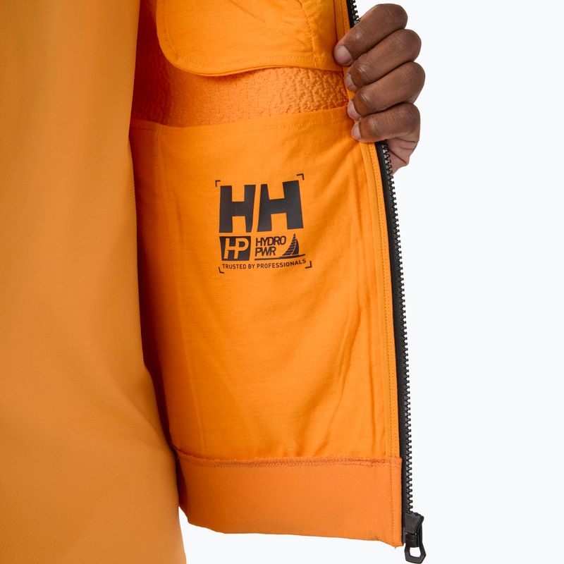 Pánska jachtárska mikina Helly Hansen Hp Stormbreaker ignite orange 6