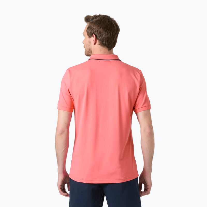 Pánske polo tričko Helly Hansen Hp Figari Polo sunset pink 2
