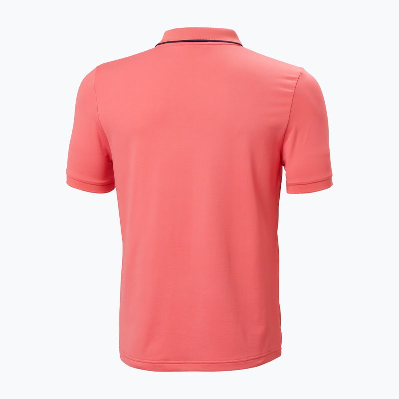 Pánske polo tričko Helly Hansen Hp Figari Polo sunset pink 6