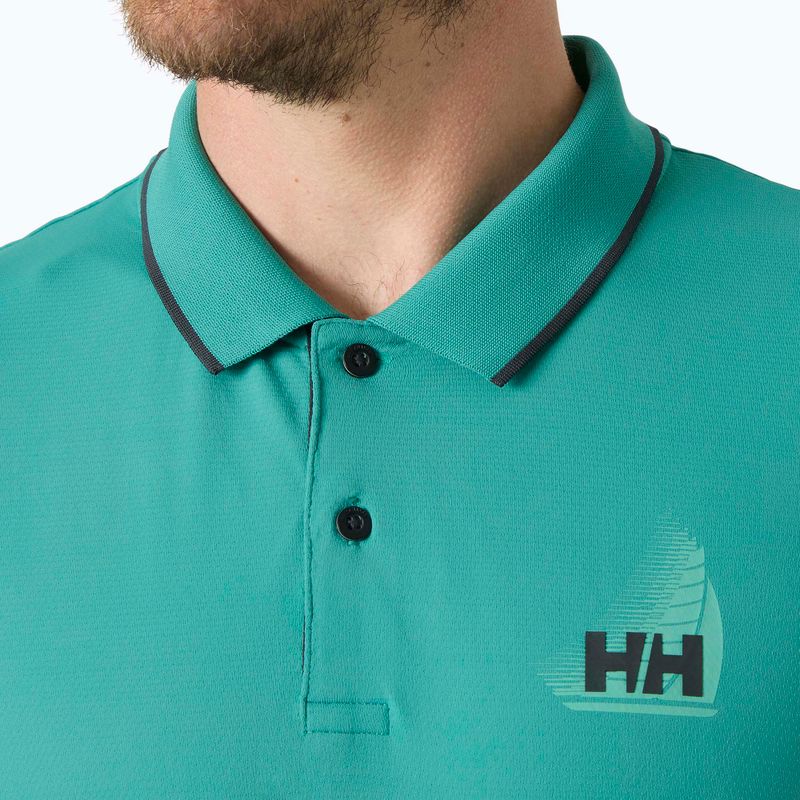 Pánske polo tričko Helly Hansen Hp Figari Polo dark mint 3