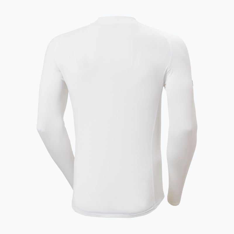 Pánske plavecké tričko longsleeve Helly Hansen Waterwear Rashguard white 5