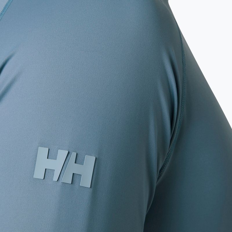 Pánske plavecké tričko longsleeve Helly Hansen Waterwear Rashguard washed navy 4