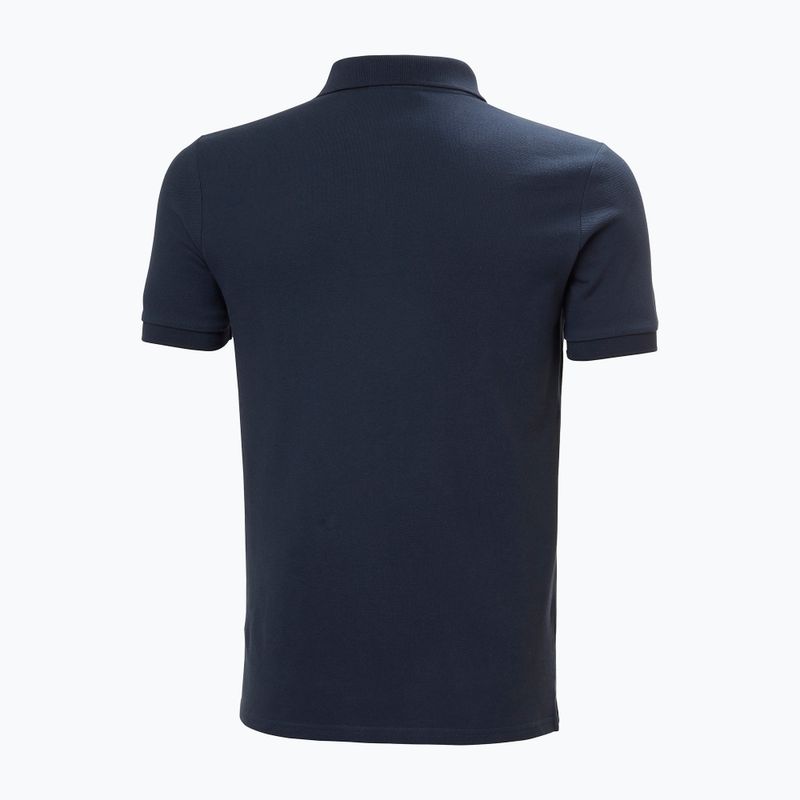 Pánske polo tričko Helly Hansen Crew Polo Pique navy 6