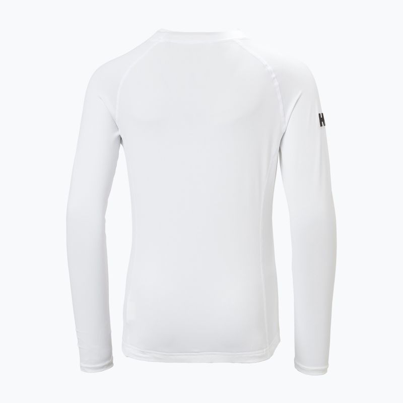Detské plavecké tričko longsleeve Helly Hansen Waterwear Rashguard Jr white 6