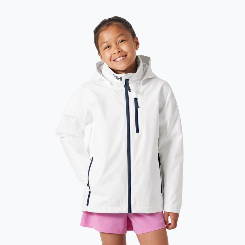 Detská jachtárska bunda Helly Hansen Crew Midlayer 2.0 white