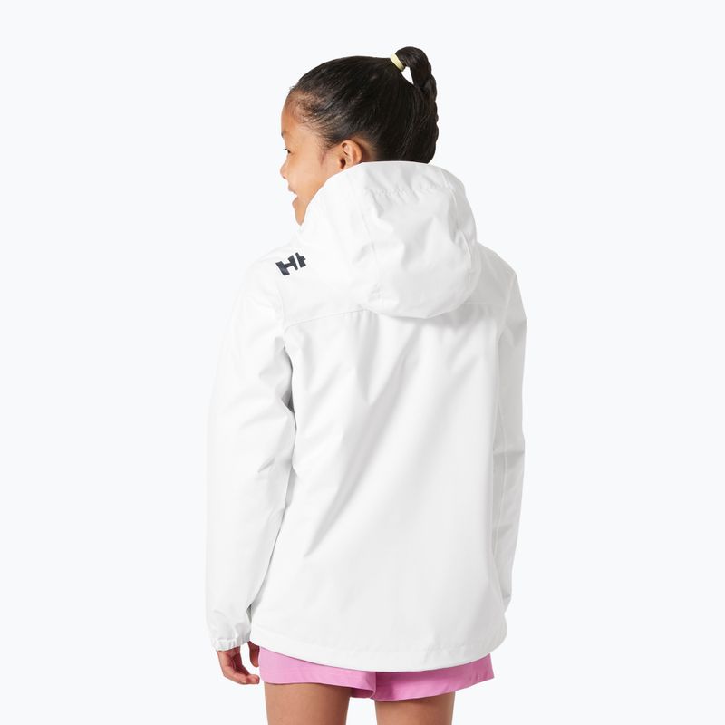 Detská jachtárska bunda Helly Hansen Crew Midlayer 2.0 white 2