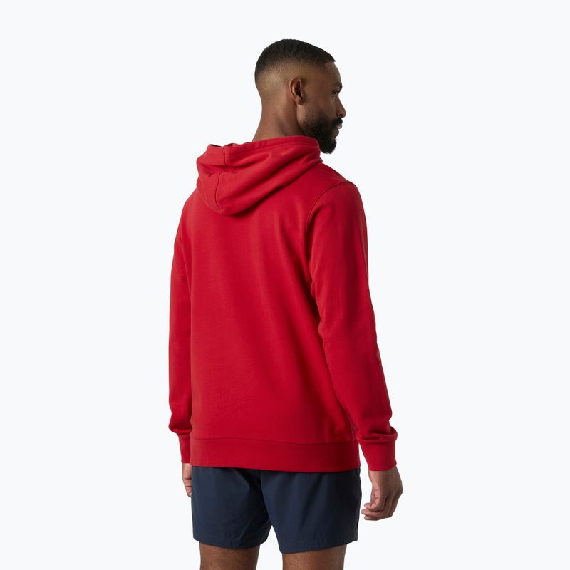Pánska mikina Helly Hansen Core Graphic Hoodie red 2