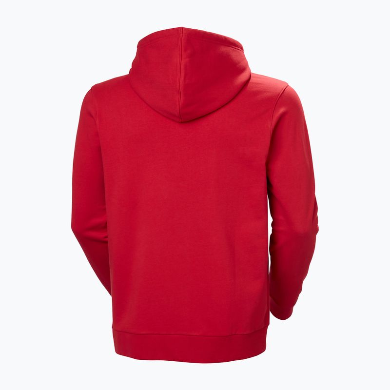 Pánska mikina Helly Hansen Core Graphic Hoodie red 6
