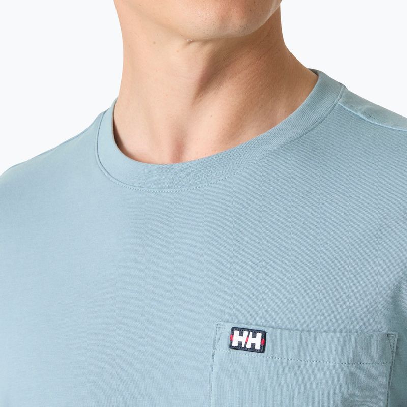 Pánske tričko Helly Hansen Hudson windy blue 3