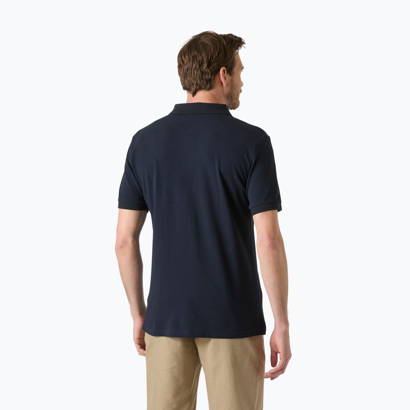 Pánske polo tričko Helly Hansen Elba Fitted Polo navy 2