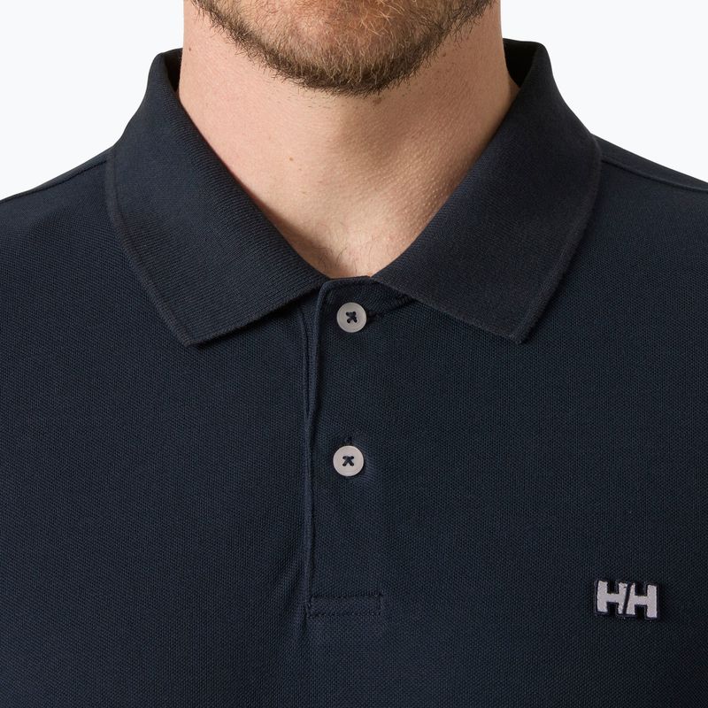 Pánske polo tričko Helly Hansen Elba Fitted Polo navy 3