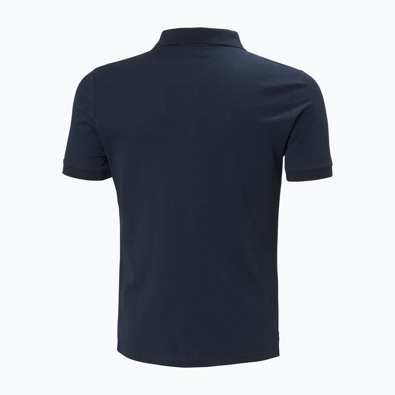 Pánske polo tričko Helly Hansen Elba Fitted Polo navy 6