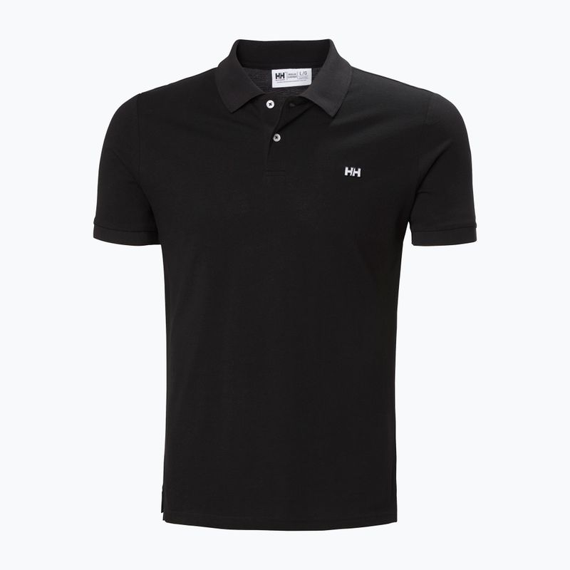 Pánske polo tričko Helly Hansen Elba Fitted Polo black 5