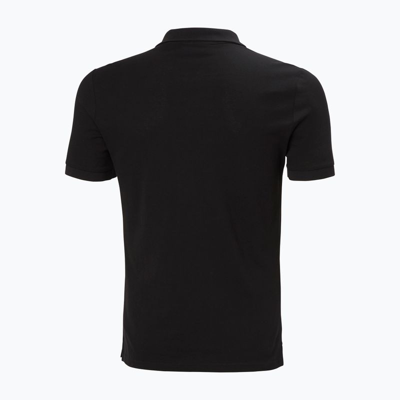 Pánske polo tričko Helly Hansen Elba Fitted Polo black 6
