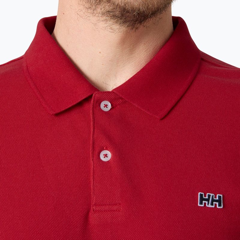 Pánske tričko Helly Hansen Hudson Polo red 3