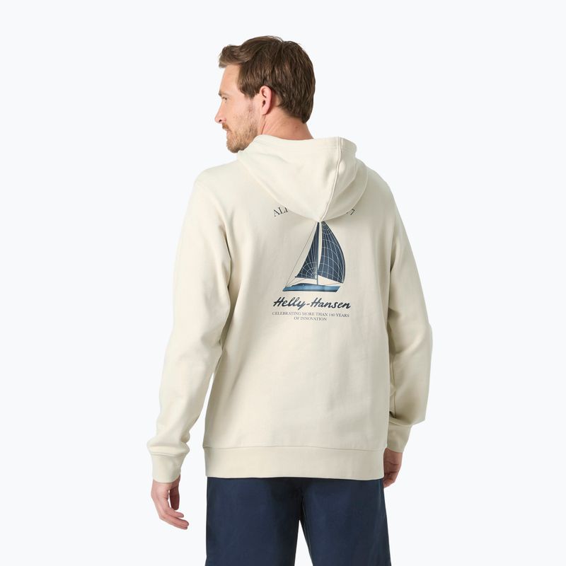 Pánska mikina Helly Hansen Shoreline Hoodie cream 2