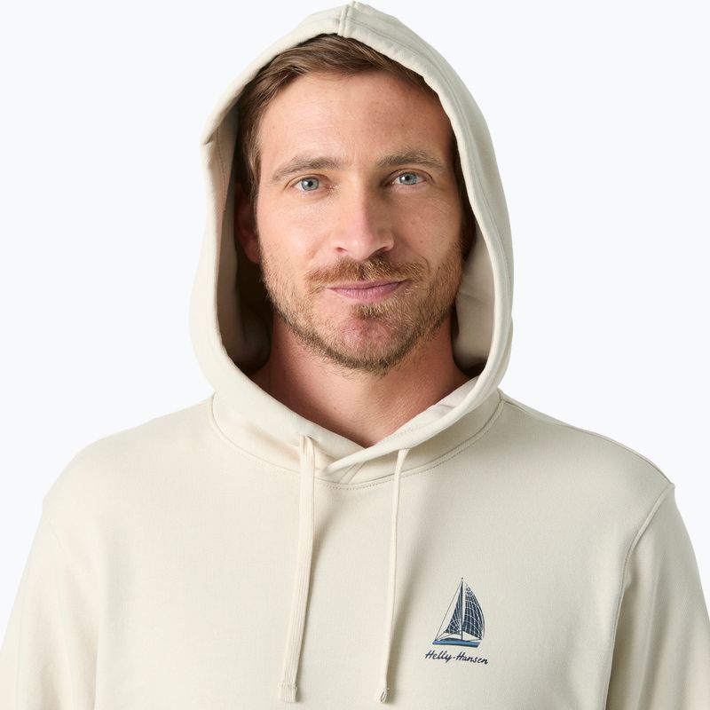 Pánska mikina Helly Hansen Shoreline Hoodie cream 3