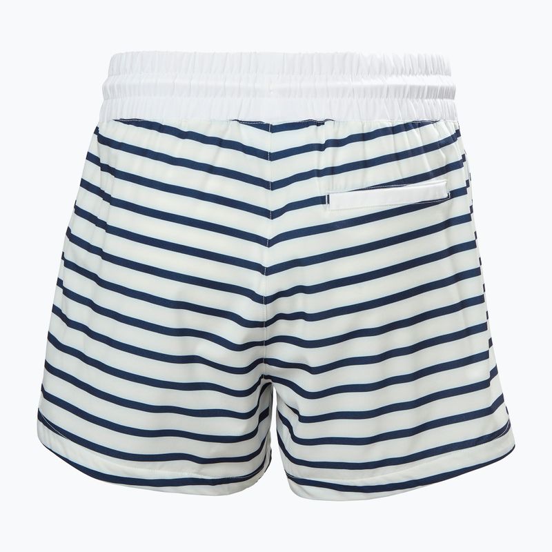 Dámske jachtárske šortky Helly Hansen Thalia 4" white navy stripe 6