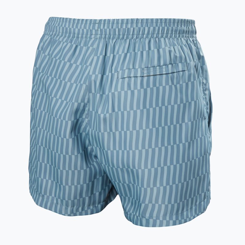 Pánske jachtárske šortky Helly Hansen Newport Trunk 4.5" washed navy offset stripe 2