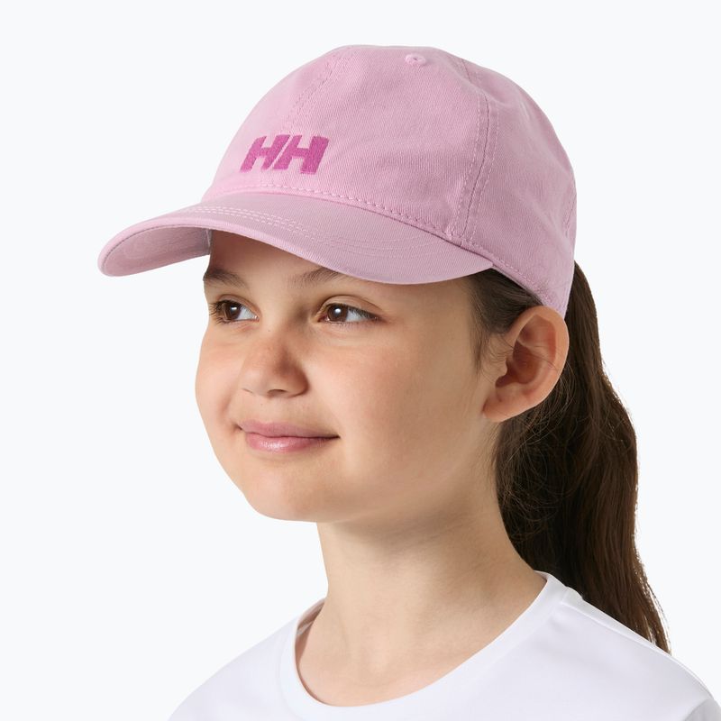 Detská šiltovka Helly Hansen Logo Jr pink lavender 3