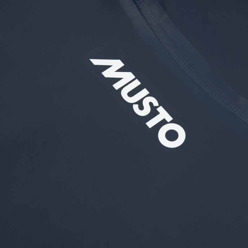 Jachtárska mikina Musto Championship Aqua Top 2.0 navy/cherry tomato 3