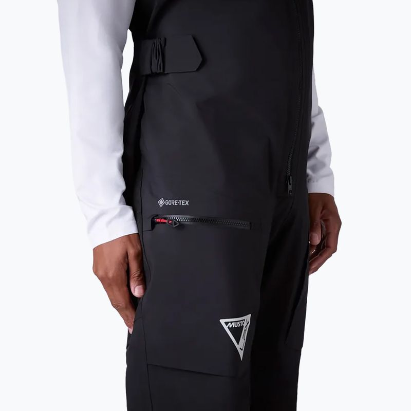 Pánske jachtárske nohavice Musto LPX Gore-Tex Salopette 2.0 black 5