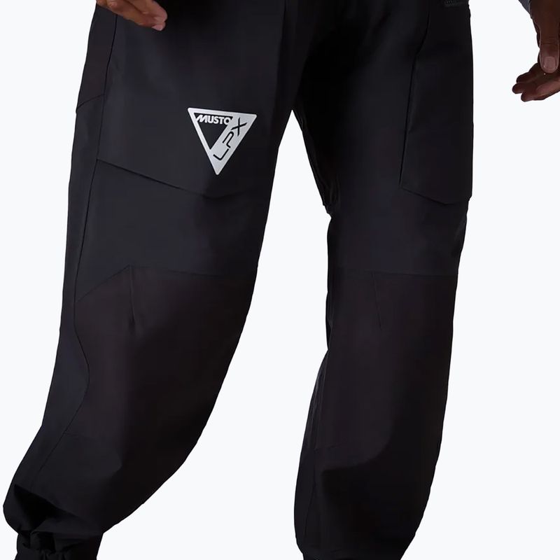 Pánske jachtárske nohavice Musto LPX Gore-Tex Salopette 2.0 black 6