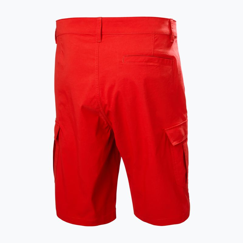 Pánske jachtárske šortky Helly Hansen QD Cargo 11" red 6